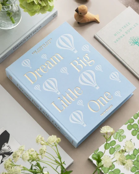 Dream Big Little One, Light Blue - Baby Album
